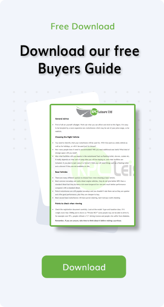 Free Motorhome Buyers Guide from KPC
